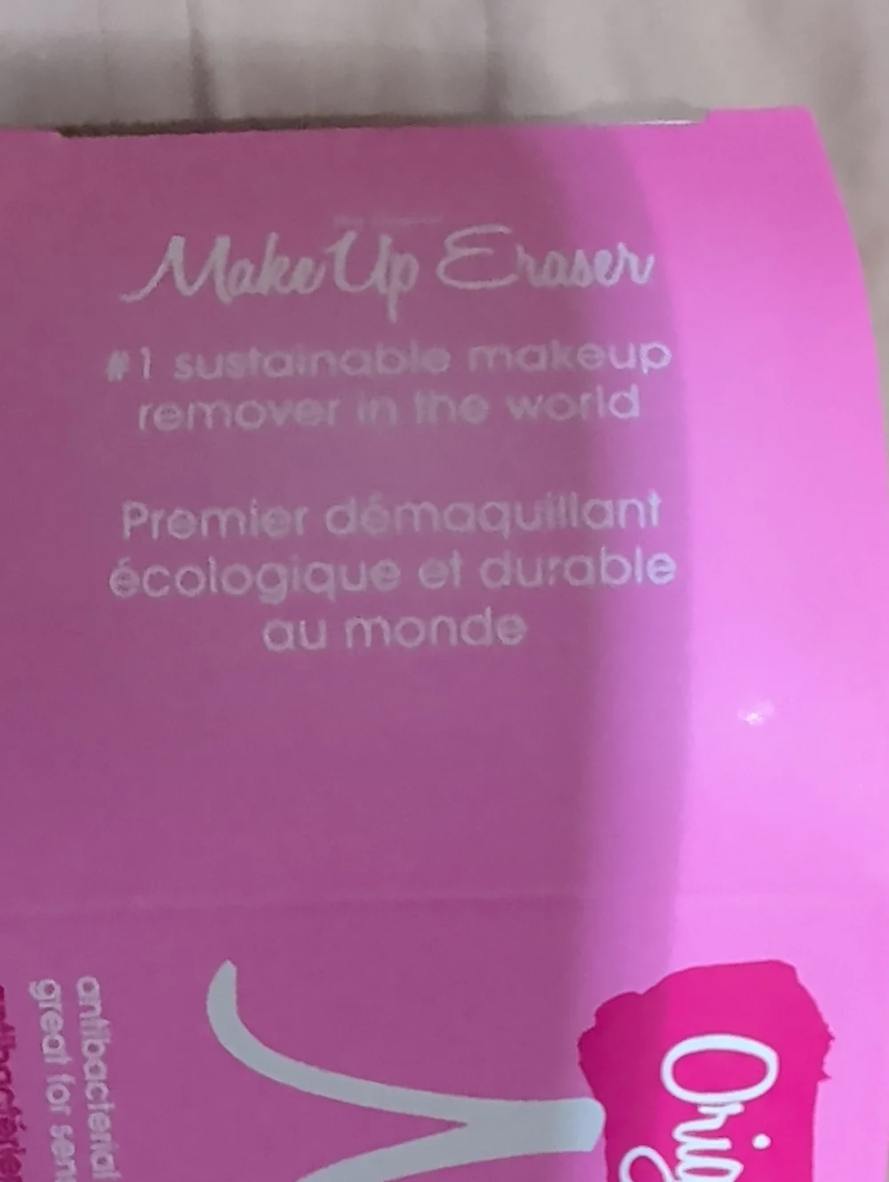 Original MakeUp Eraser Pink Makeup Remover Cloth